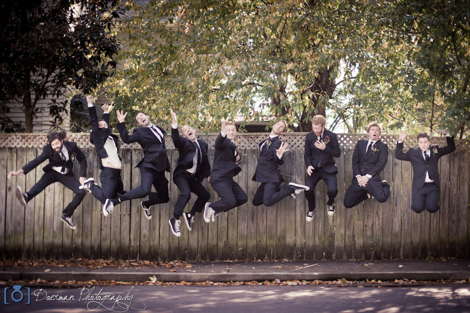 Groomsmen Jump